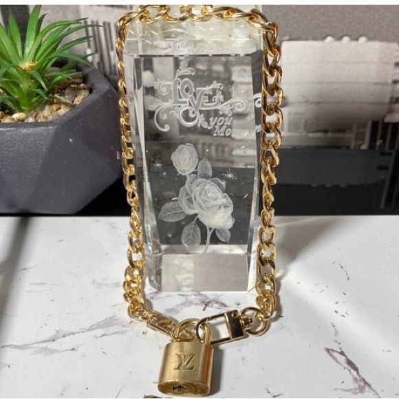Louis Vuitton Accessories - Authentic Louis Vuitton Lock Only on Chain